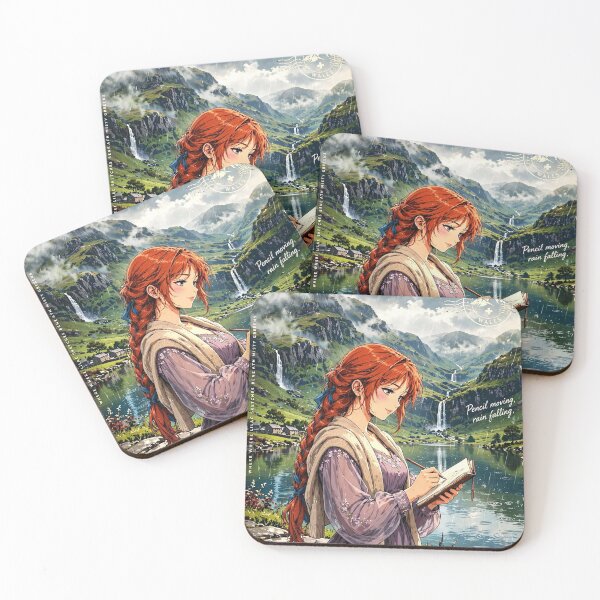 Item preview, Wales — Snowdonia — Drawing the Mountains in the Rain designed and sold by DibujandoPorfa.