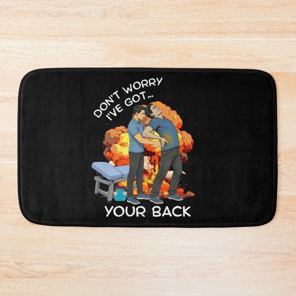 Item preview, I've Got Your Back - Back Pain (Backache) Funny Gifts For Physiotherapist And Chiropractors designed and sold by iX-Physio.