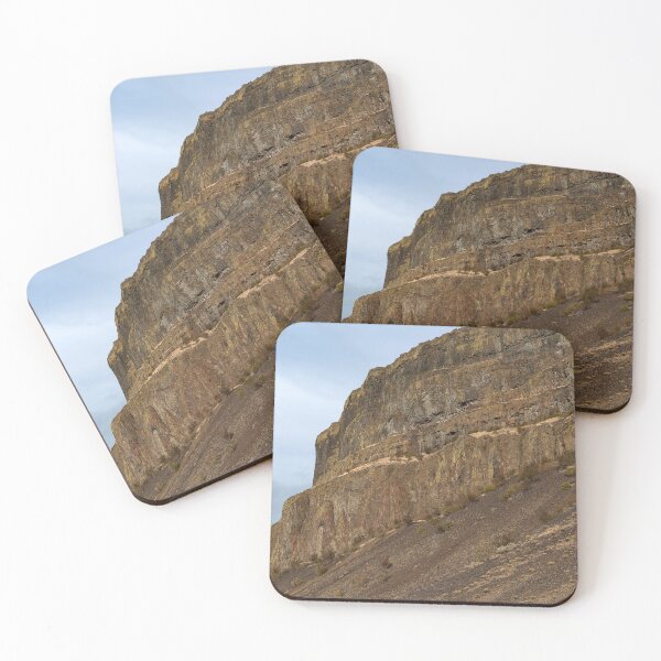 Item preview, Formation by Banks Lake lit with warm late-day light designed and sold by lisavonbiela.