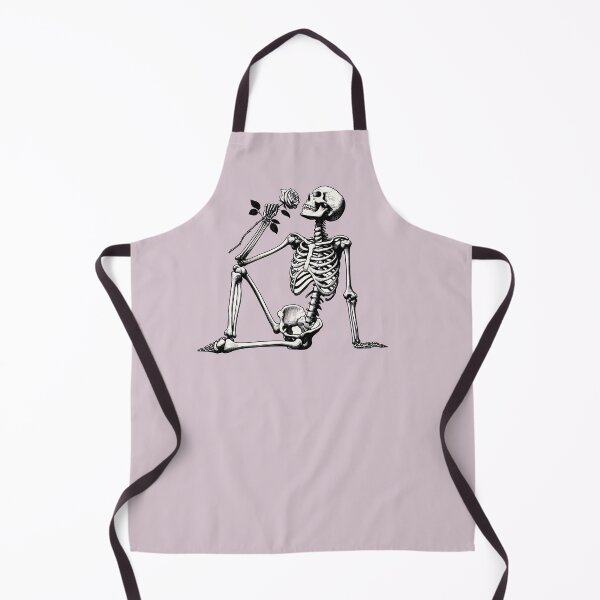 Item preview, Skeleton Lounging Smelling Rose Flower designed and sold by Lady-K-.