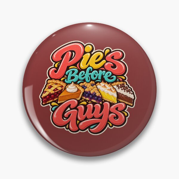 Item preview, Pies Before Guys Colorful Pie Slice Lineup designed and sold by BoldApparel.