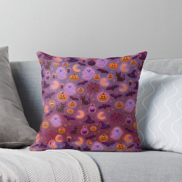 Item preview, Cartoon Illustration Halloween Pattern designed and sold by Derek Gillette.