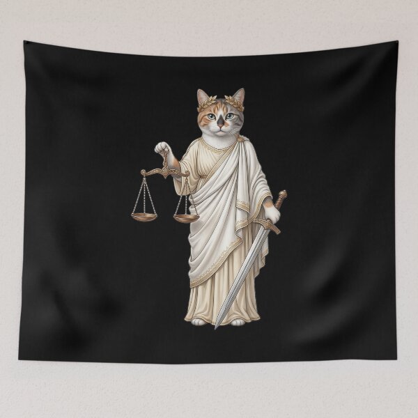 Item preview, Justice as a cat designed and sold by ReneMM.
