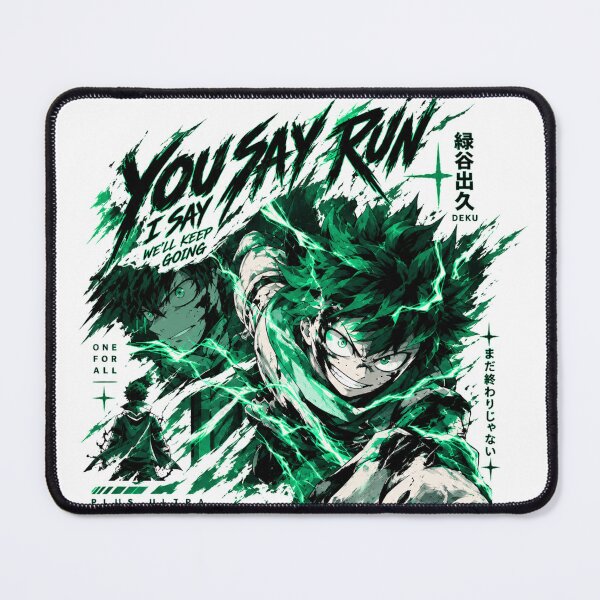 Item preview, You Say Run Final Battle Anime Streetwear Graphic T-Shirt designed and sold by Alojaen5.