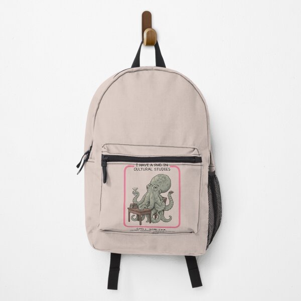 Item preview, Funny PhD In Cultural Studies Jobless Depressed Octopus designed and sold by Amir Faysal.