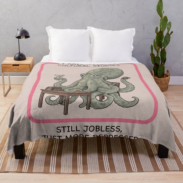 Item preview, Funny PhD In Cultural Studies Jobless Depressed Octopus designed and sold by Amir Faysal.