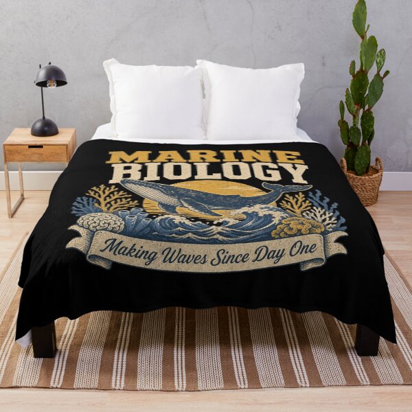Item preview, Marine Biology Making Waves Since Day One Humpback Whale Ocean designed and sold by jeshands.