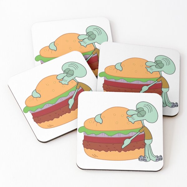 Item preview, Squidward's Krabby Patty Obsession designed and sold by wingoo22.