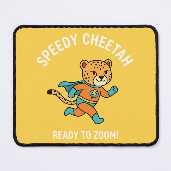 Item preview, Cute Speedy Cheetah Superhero designed and sold by Amir Faysal.