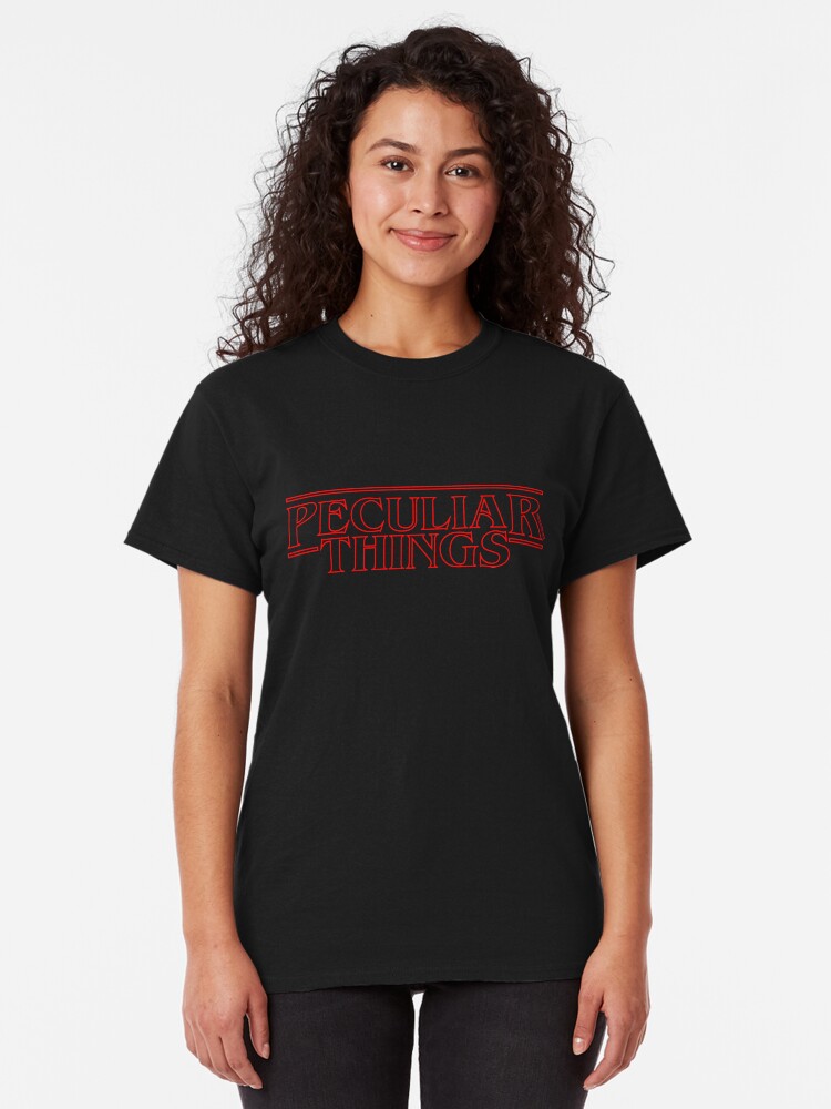 Alternate view of Peculiar Things Classic T-Shirt