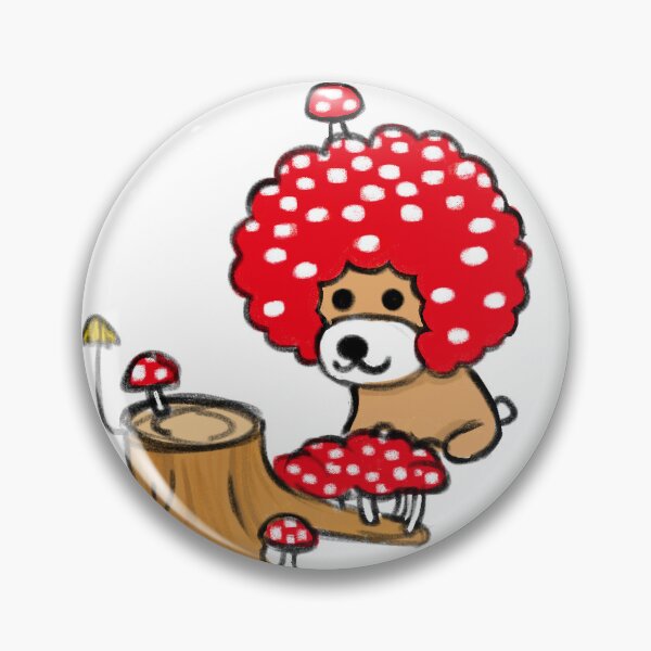 Item preview, Afro Ken Mushroom Illustration designed and sold by kyrenillustrations.