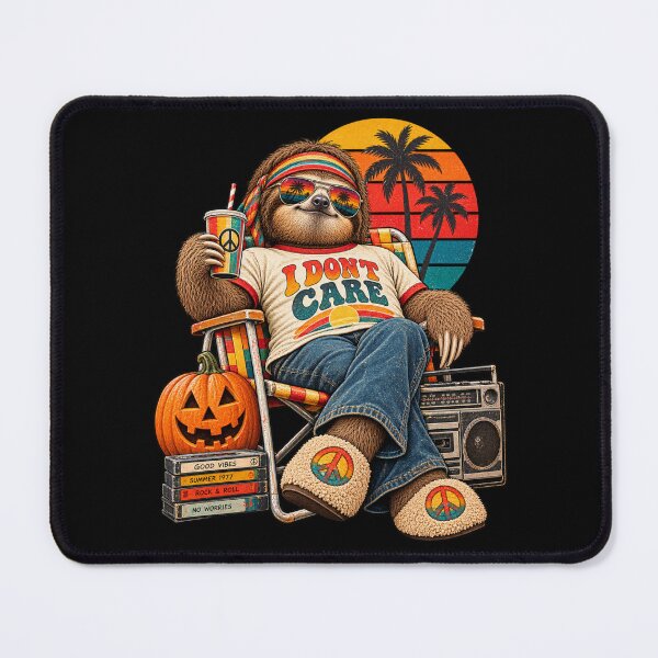 Item preview, Retro Sloth Beach Vibes. designed and sold by Anime-Clothes1.