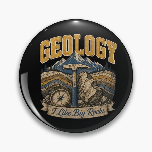 Item preview, Geology I Like Big Rocks Rockhound Rock Pick Vintage Earth Science designed and sold by jeshands.