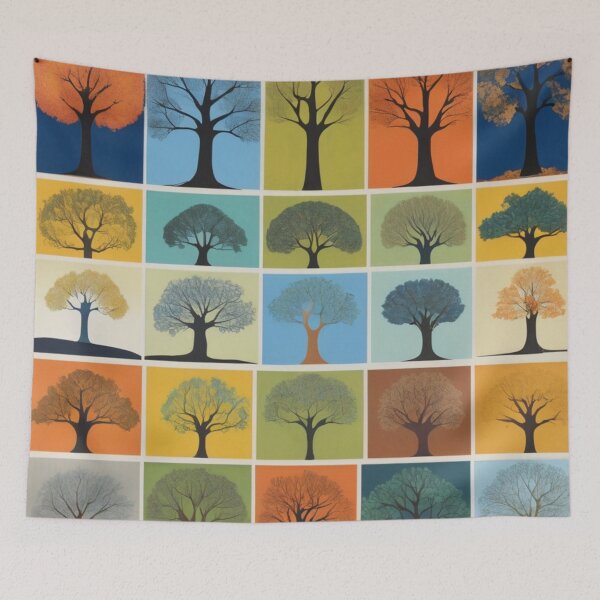 Item preview, 4 Seasons. Tree Pattern designed and sold by Yelter.