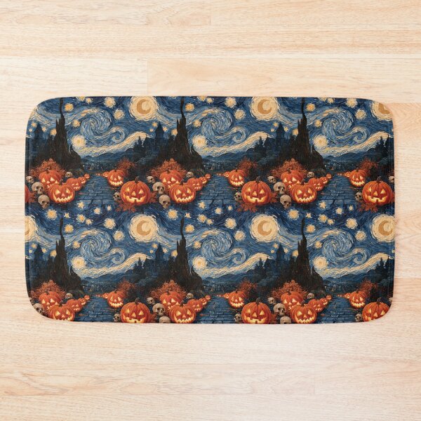 Item preview, Van Gogh Inspired Halloween Pattern designed and sold by Derek Gillette.