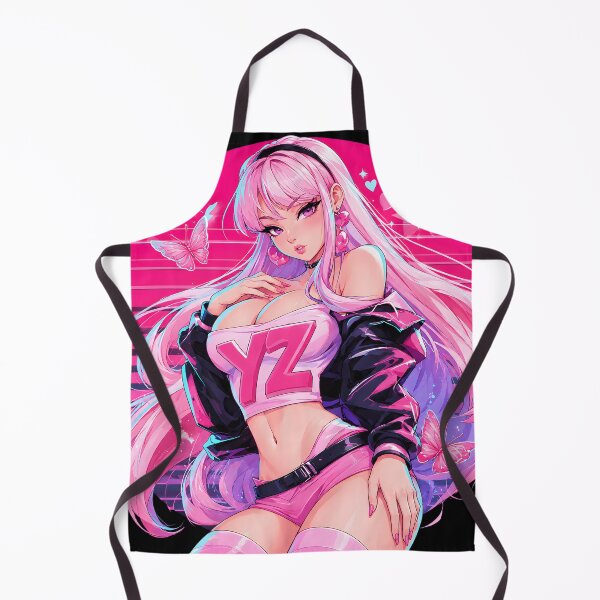 Item preview, Pink Anime Girl kpop, gamer girl, edm anime girl  designed and sold by NovaBlossomCo.
