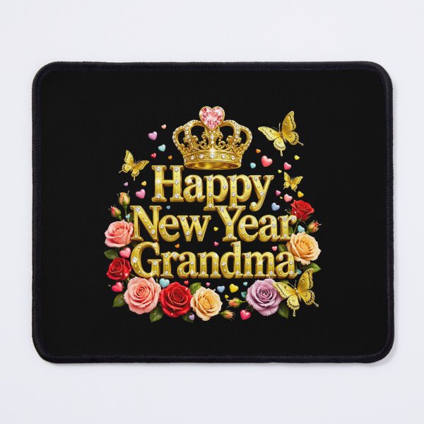 Item preview, Happy New Year Grandma Funny designed and sold by YoutahShop⭐⭐⭐⭐⭐.