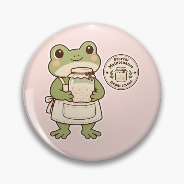 Item preview, Frog Baker Sourdough Starter Department designed and sold by Inkworksbyshery.