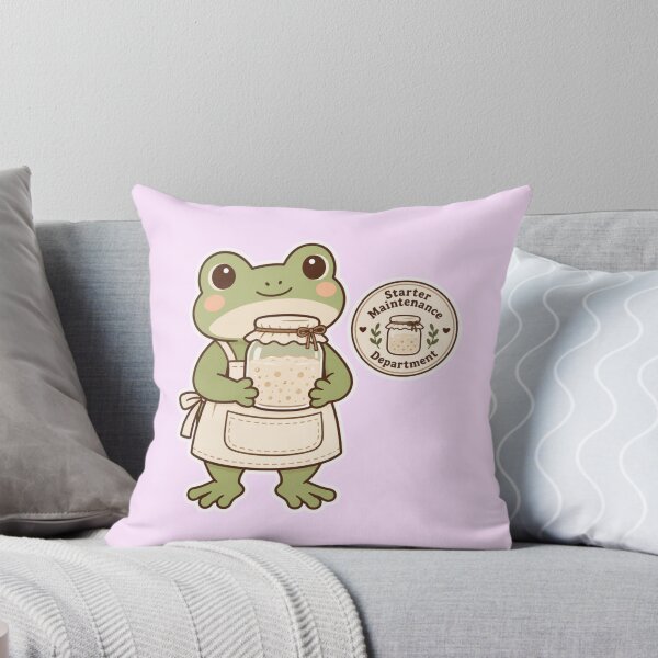 Item preview, Frog Baker Sourdough Starter Department designed and sold by Inkworksbyshery.