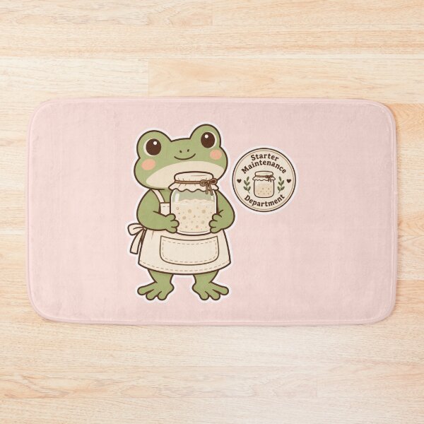 Item preview, Frog Baker Sourdough Starter Department designed and sold by Inkworksbyshery.