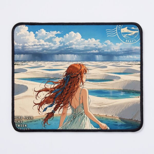 Item preview, Brazil — Lençóis Maranhenses — Where the Desert Meets Blue Water designed and sold by DibujandoPorfa.