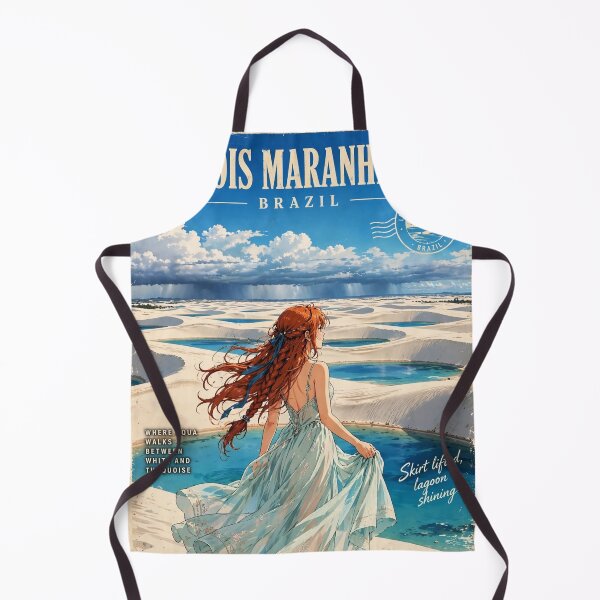 Item preview, Brazil — Lençóis Maranhenses — Where the Desert Meets Blue Water designed and sold by DibujandoPorfa.