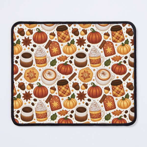 Item preview, Halloween Pumpkin Spiced Mocha Pattern designed and sold by Derek Gillette.