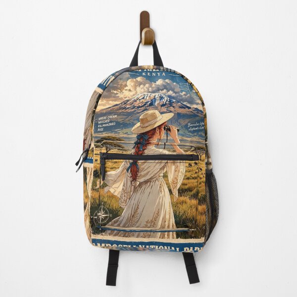 Item preview, Kenya — Amboseli — Watching Kilimanjaro Rise designed and sold by DibujandoPorfa.