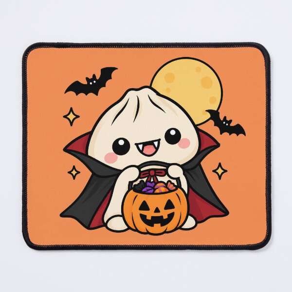 Item preview, Cute Vampire Dumpling – Halloween Candy Pumpkin designed and sold by kstheladesigns.