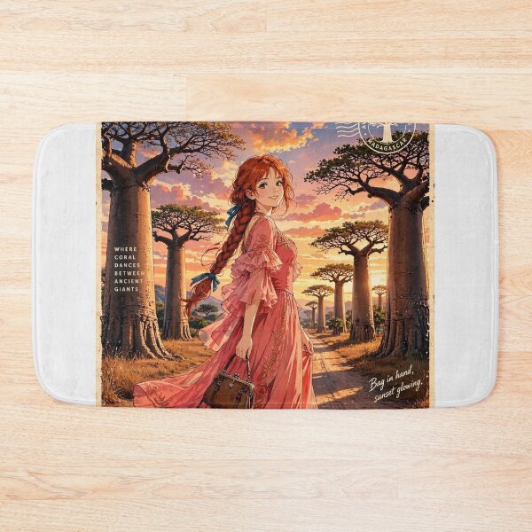 Item preview, Madagascar — Avenue of the Baobabs — Beneath Ancient Giants designed and sold by DibujandoPorfa.