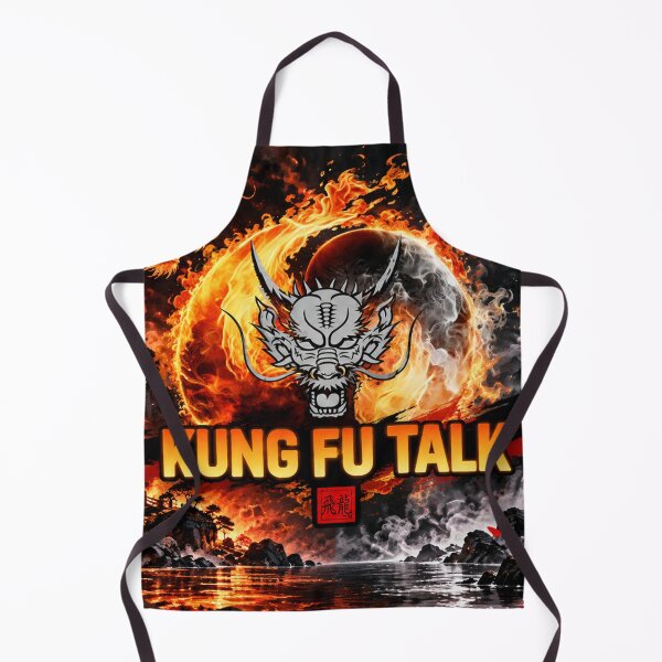 Item preview, Kung Fu Talk Fire and Shadow Dragon Martial Arts designed and sold by Fei Long Design Hub.