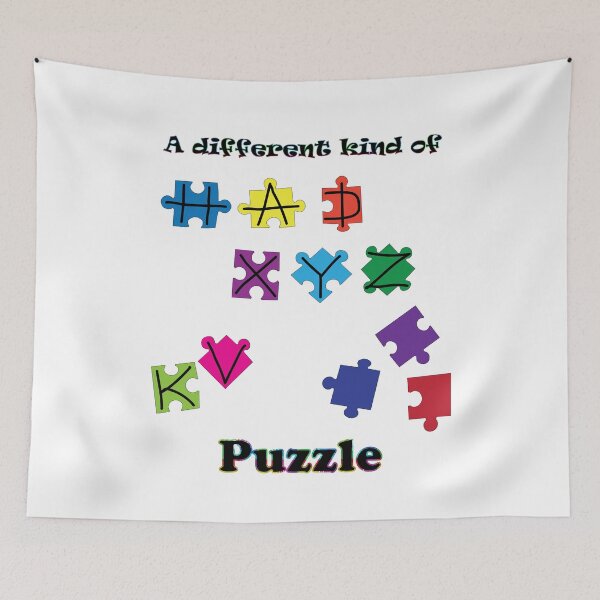 Item preview, A Different Kind Of Puzzle designed and sold by Lennylindesigns.