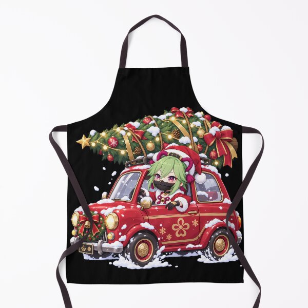 Item preview, Kuki Shinobu Genshin Impact Christmas Car Tree designed and sold by mildaclairmo.