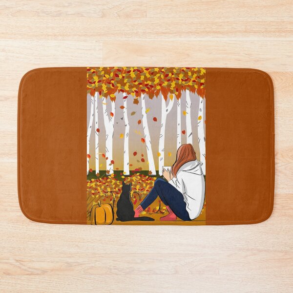 Item preview, AUTUMN AND HOT COCOA ON THE PORCH designed and sold by Tammera.