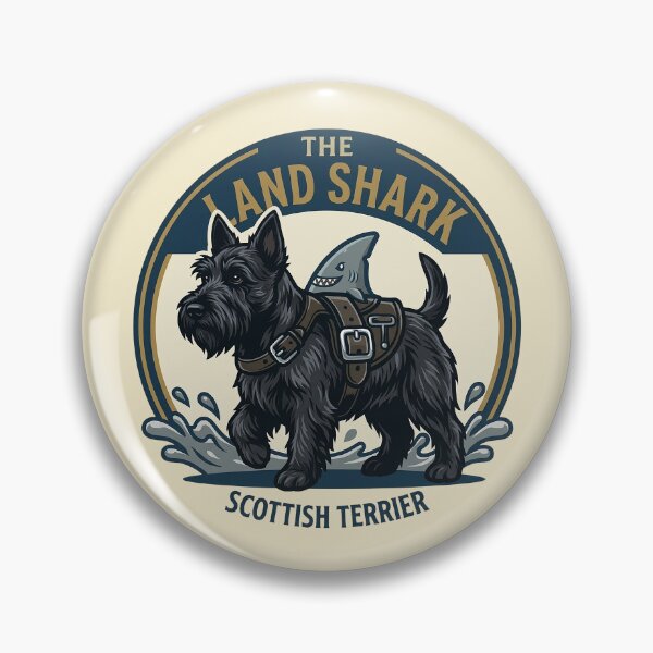 Item preview, The Land Shark – Scottish Terrier Edition designed and sold by Vin  Zzep.