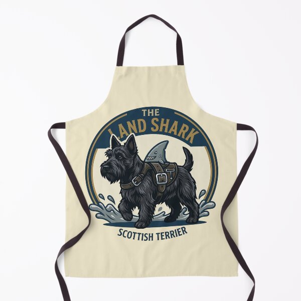 Item preview, The Land Shark – Scottish Terrier Edition designed and sold by Vin  Zzep.