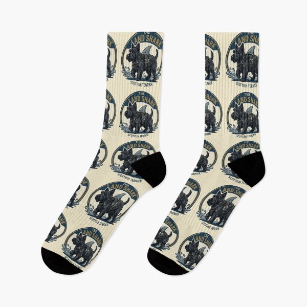 Item preview, The Land Shark – Scottish Terrier Edition designed and sold by Vin  Zzep.