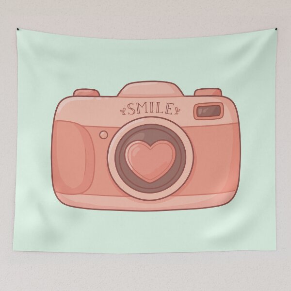 Item preview, Cute Pink Retro Camera designed and sold by Amir Faysal.