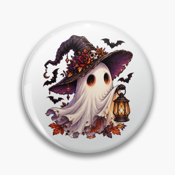 Item preview, Gothic Ghost Witch Halloween Lantern designed and sold by B-KaneDesigns.