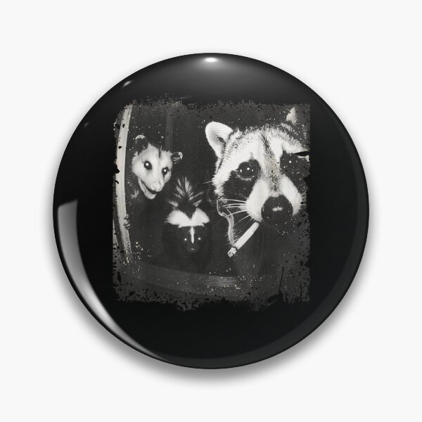 Item preview, Trash Panda Night Crew Vintage Raccoon Opossum Skunk designed and sold by MatherFisher.
