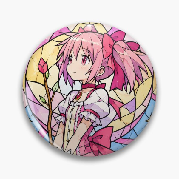Item preview, Madoka Kaname vitral designed and sold by Magicari.