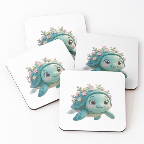 Item preview, Abner the Kawaii Turtle designed and sold by PirateDee.