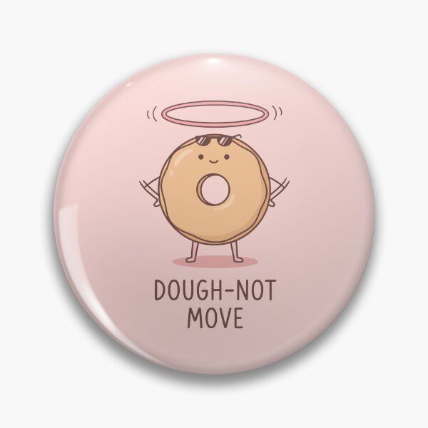 Item preview, Dough-Not Move Funny Donut Angel designed and sold by Amir Faysal.