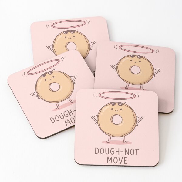 Item preview, Dough-Not Move Funny Donut Angel designed and sold by Amir Faysal.