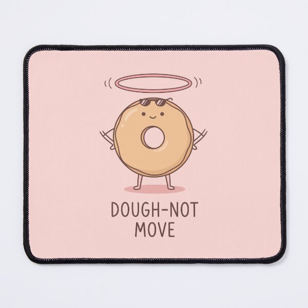 Item preview, Dough-Not Move Funny Donut Angel designed and sold by Amir Faysal.