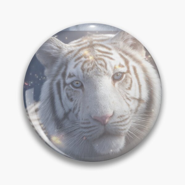 Item preview, Celestial Guardian – White Tiger Dreamscape designed and sold by TreatLLC.