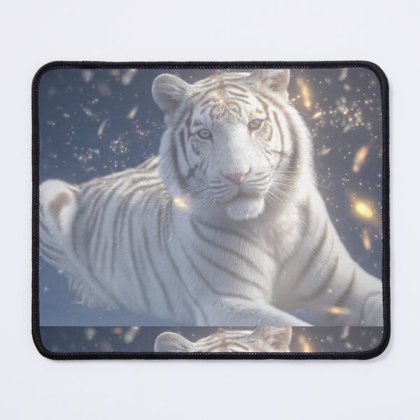 Item preview, Celestial Guardian – White Tiger Dreamscape designed and sold by TreatLLC.
