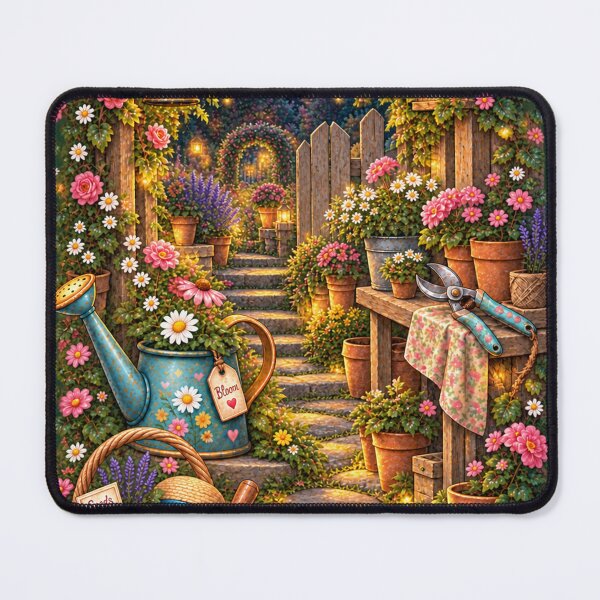 Item preview, Vintage and Charming Moonlit Garden designed and sold by JessouArt.