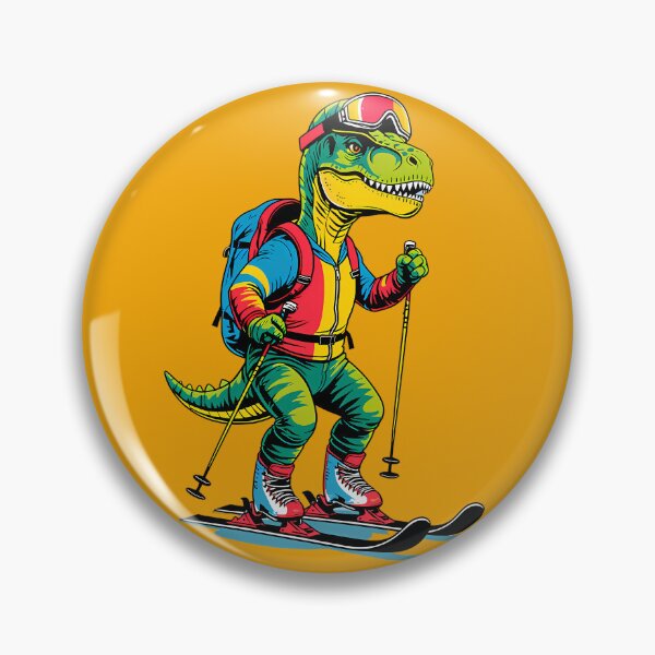 Item preview, Skiing T-Rex designed and sold by Structure-Blue.