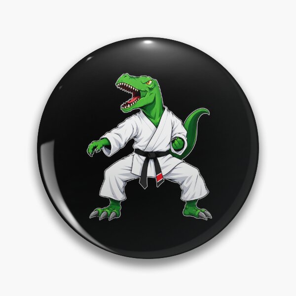 Item preview, Fierce T Rex Martial Artist Karate Dinosaur designed and sold by Moizento.
